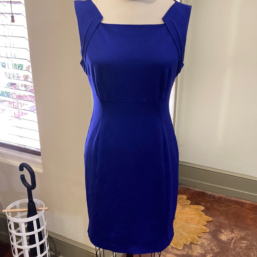 Royal blue dress